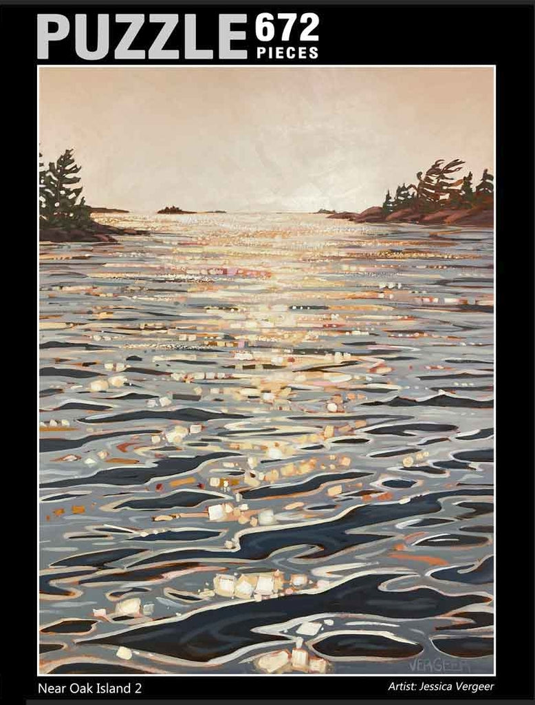 Near Oak Island 2 672 Piece Premium Puzzle (18x24.5)