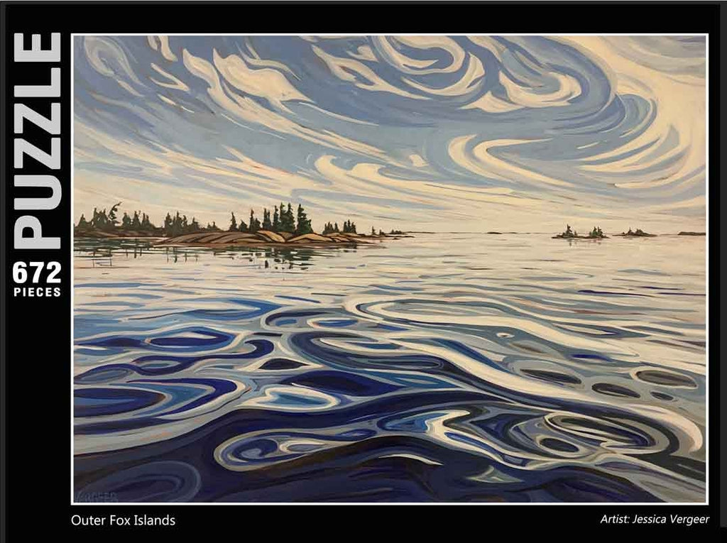 Outer Fox Islands 672 Piece Premium Puzzle (18x24.5)