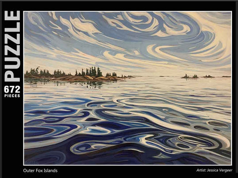 Outer Fox Islands 672 Piece Premium Puzzle (18x24.5)