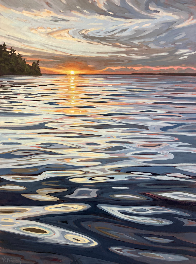 Powderhouse Bay Killarney Sunrise 2 - 48x36