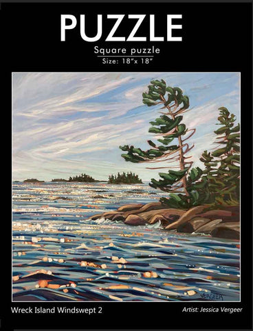 Wreck Island Island Windswept 2 500 Piece Premium Puzzle (18x18)