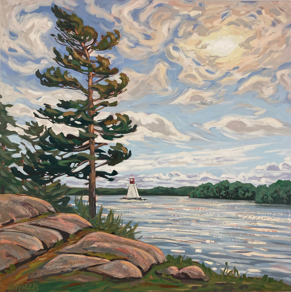 Lake Rosseau Windswept - 36x36