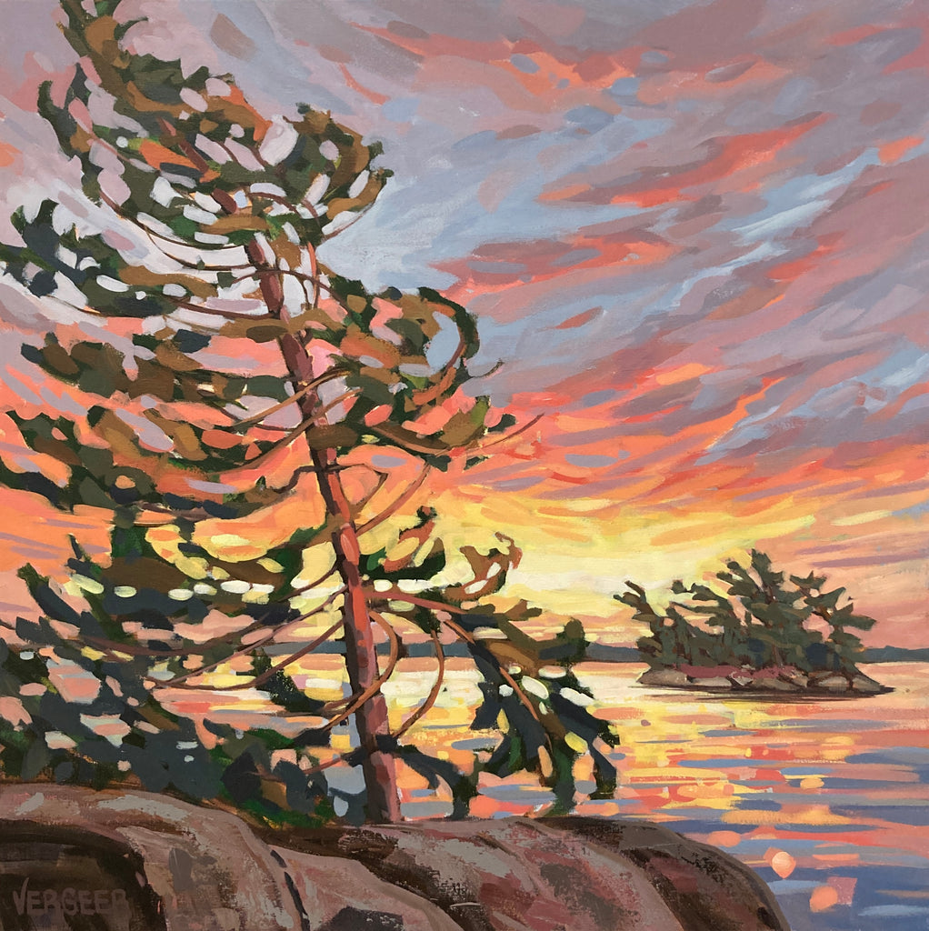 Sans Souci Windswept - 24x24