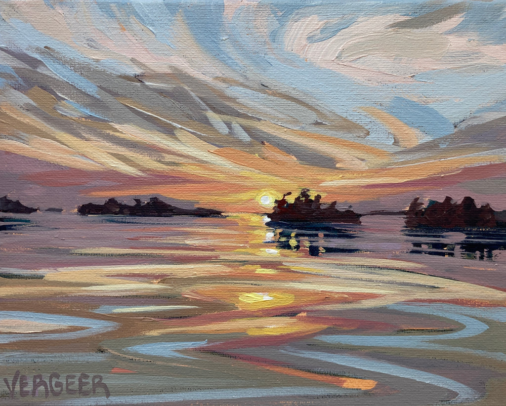 Near Bayview Island - 8x10