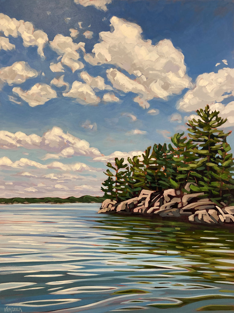 Viau Island - 48x36