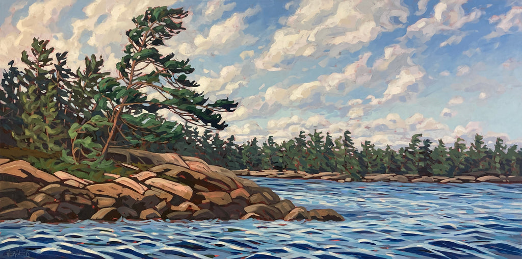 Wreck Island Windswept 7 - 36x72