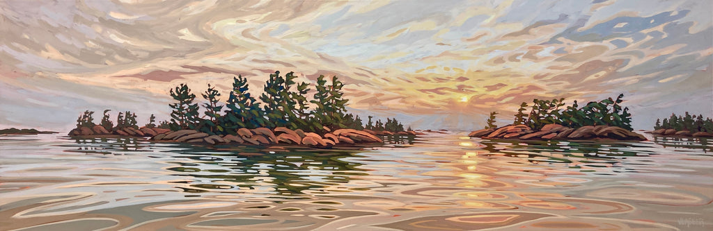 Near Cazaly Island - 24x72