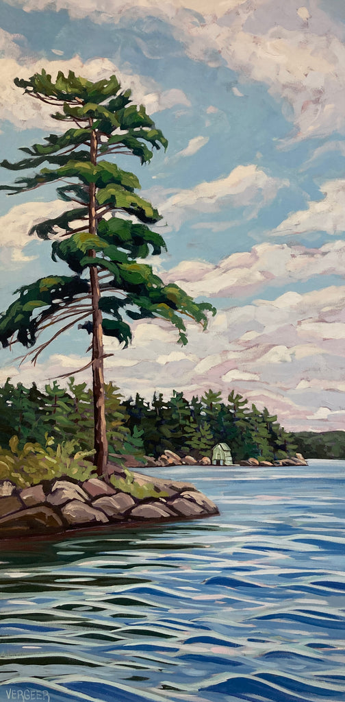 Lake Rosseau Windswept 3 - 48x24