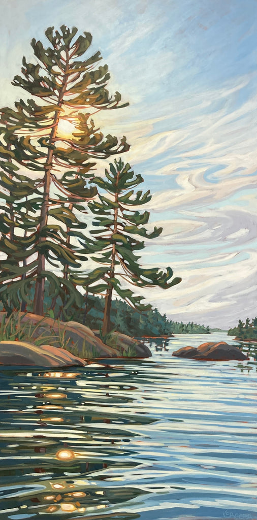 Near Black Forest Island Lake Joseph - 72x36