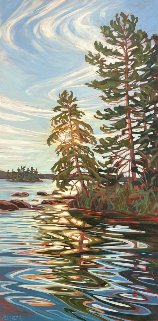 Near Little Chiefs Island Lake Joseph - 60x30