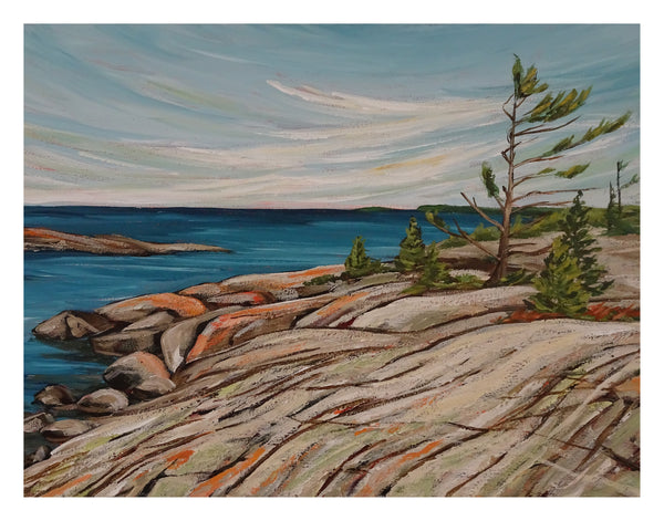 Umbrella Islands 2, Signed Limited Edition Print