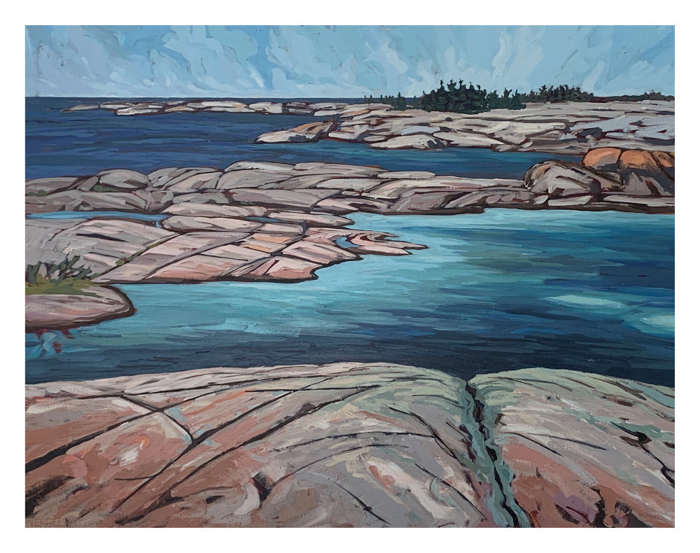 American Camp Islands, Signed Limited Edition Print