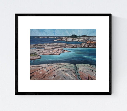 American Camp Islands, Signed Limited Edition Print