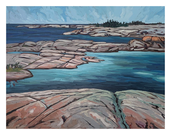 American Camp Islands, Signed Limited Edition Print