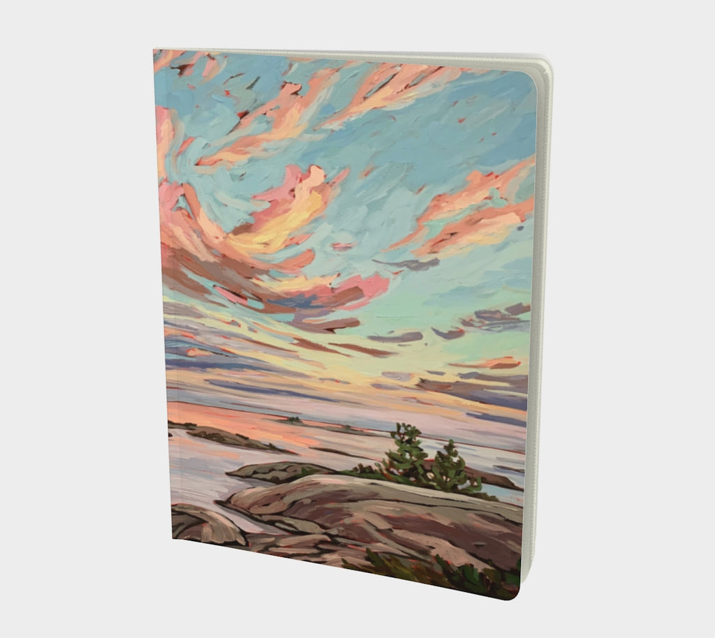 Cunningham Island Lined Notebook