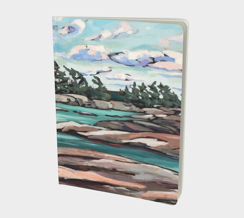 Go Home Bay Lined Notebook