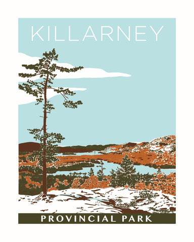 Killarney Provincial Park Poster