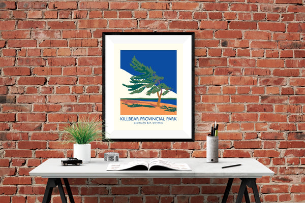 Killbear Provincial Park Windswept Tree Poster