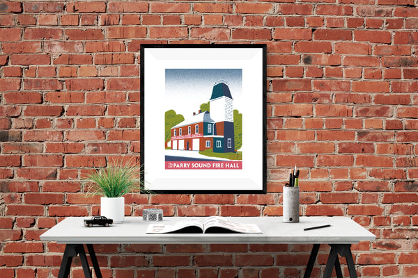 Parry Sound Old Firehall Poster