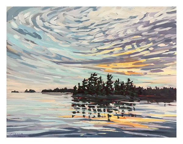 Sans Souci Sunset, Signed Limited Edition Print