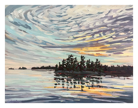 Sans Souci Sunset, Signed Limited Edition Print