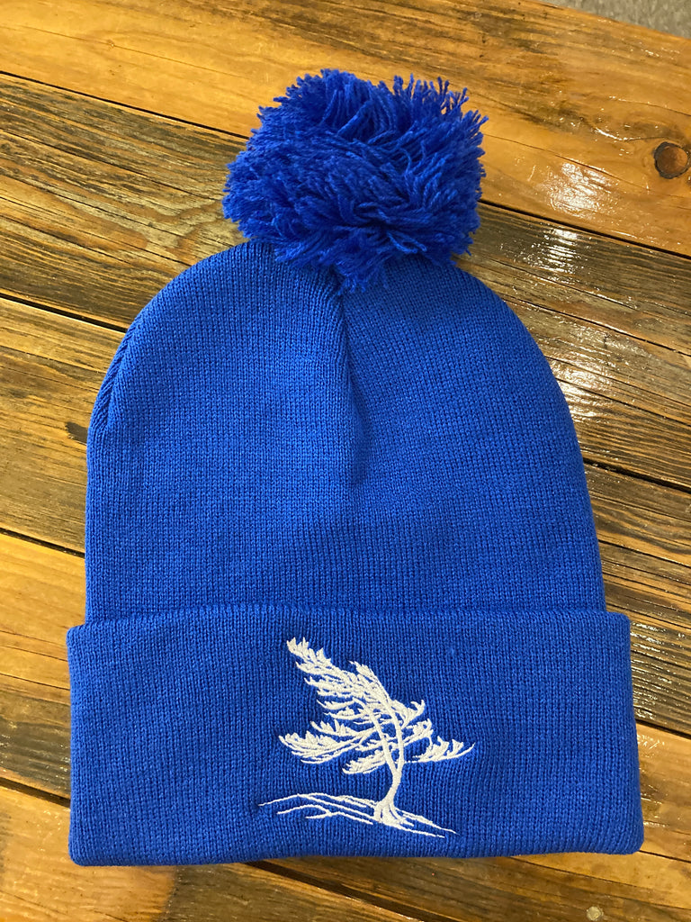 Killbear Windswept 12" Cuffed Toque with Pom-Pom, Royal Blue
