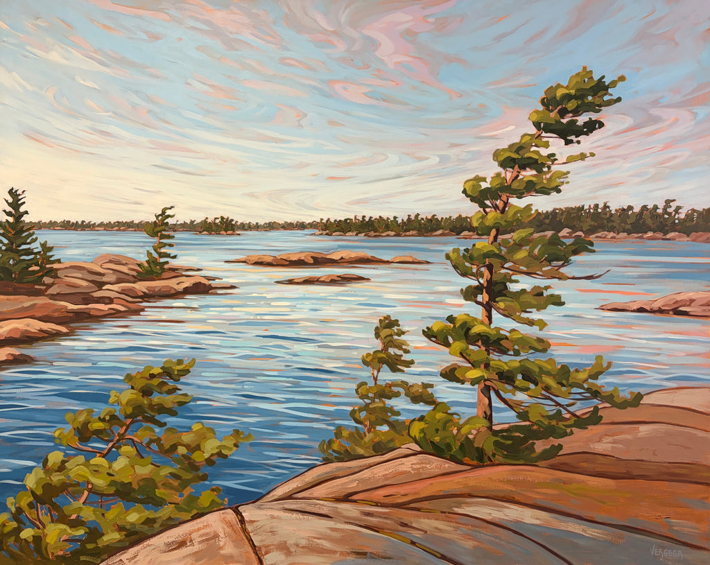 Honeymoon Bay Windswept - 48x60