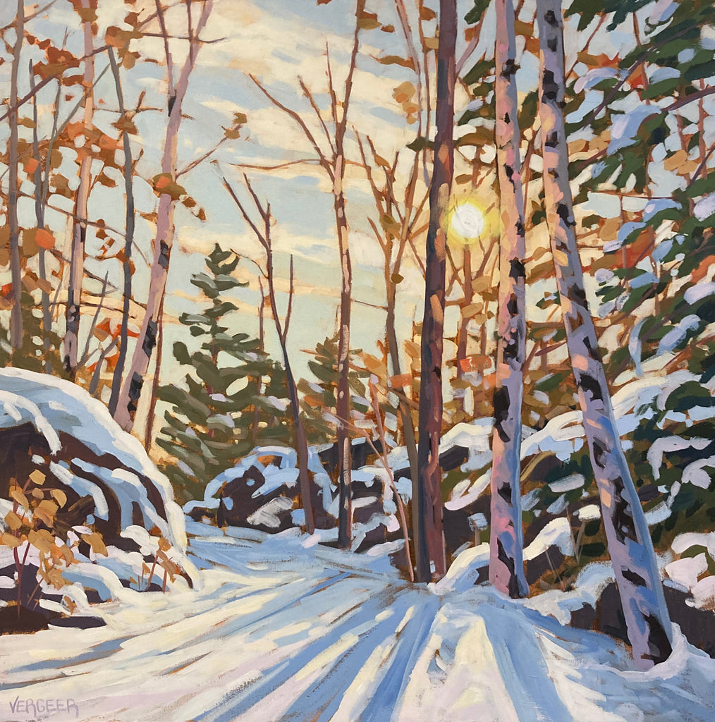 Waterfront Trail Sunrise 2 - 30x30