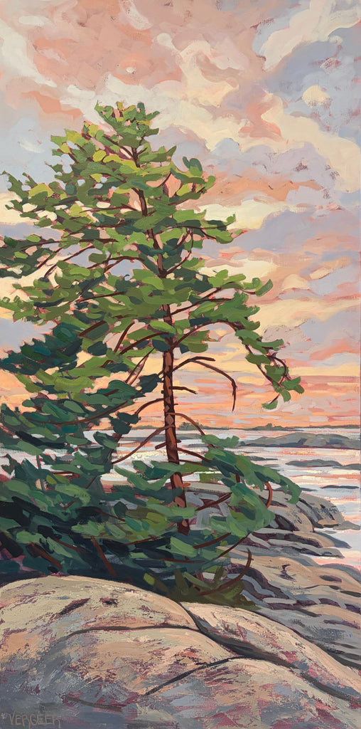 Wah Wah Taysee Sunset 4 - 48x24