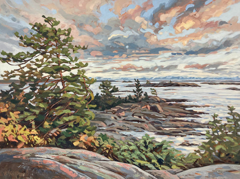 Wah Wah Taysee Sunset 2 - 36x48