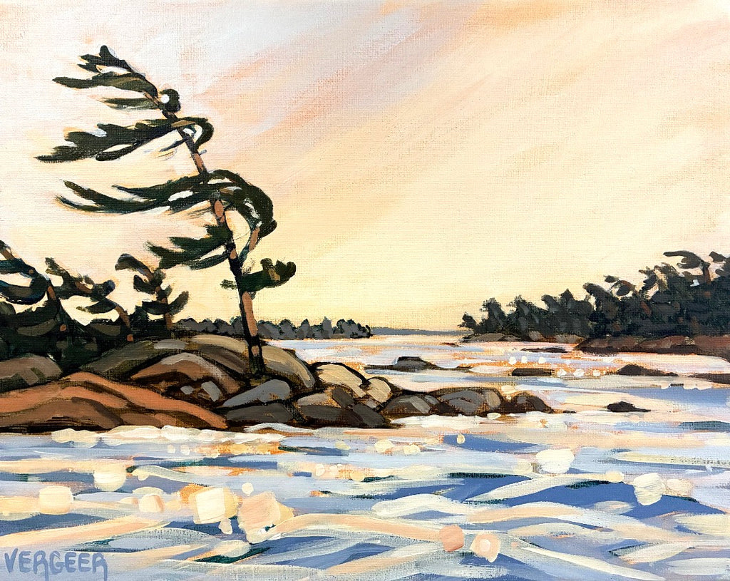 Painting with Jessica: Rocky Rest Windswept, Monday July 6, 9:30am-12pm