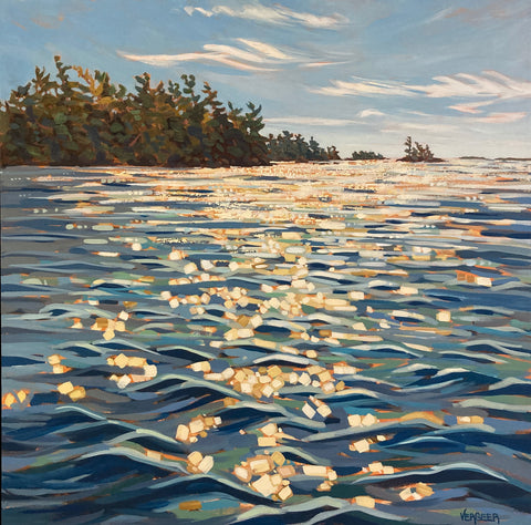 Near Ansley Island - 36x36