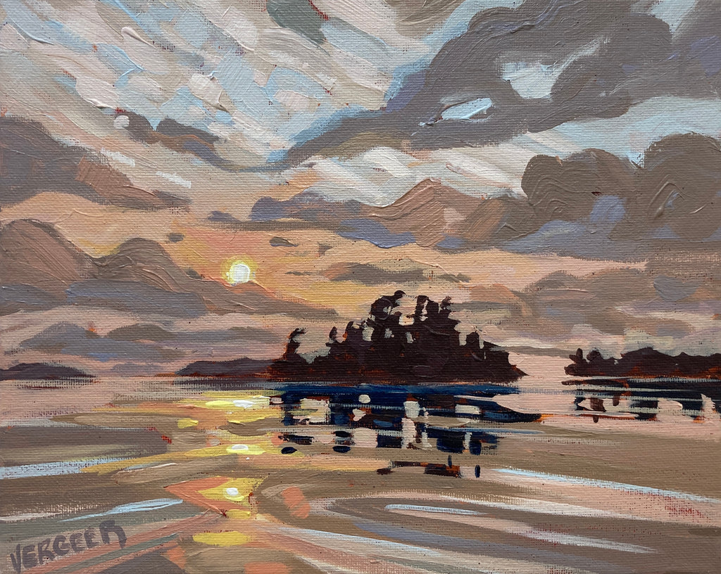 Near Bayview Island - 8x10