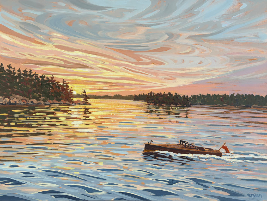 Muskoka Sunset Cruise - 30x40