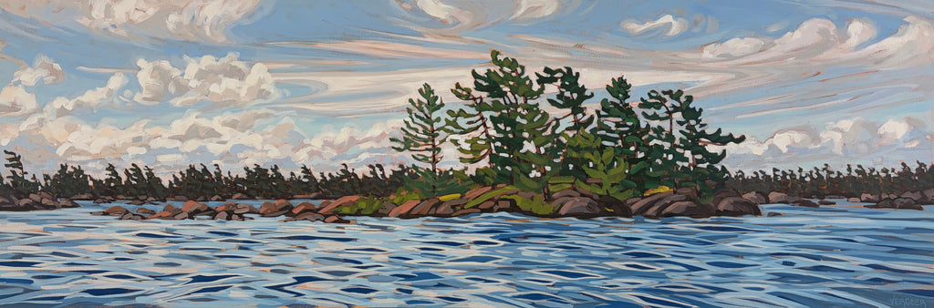 Moon Bay Islands 2 - 24x72