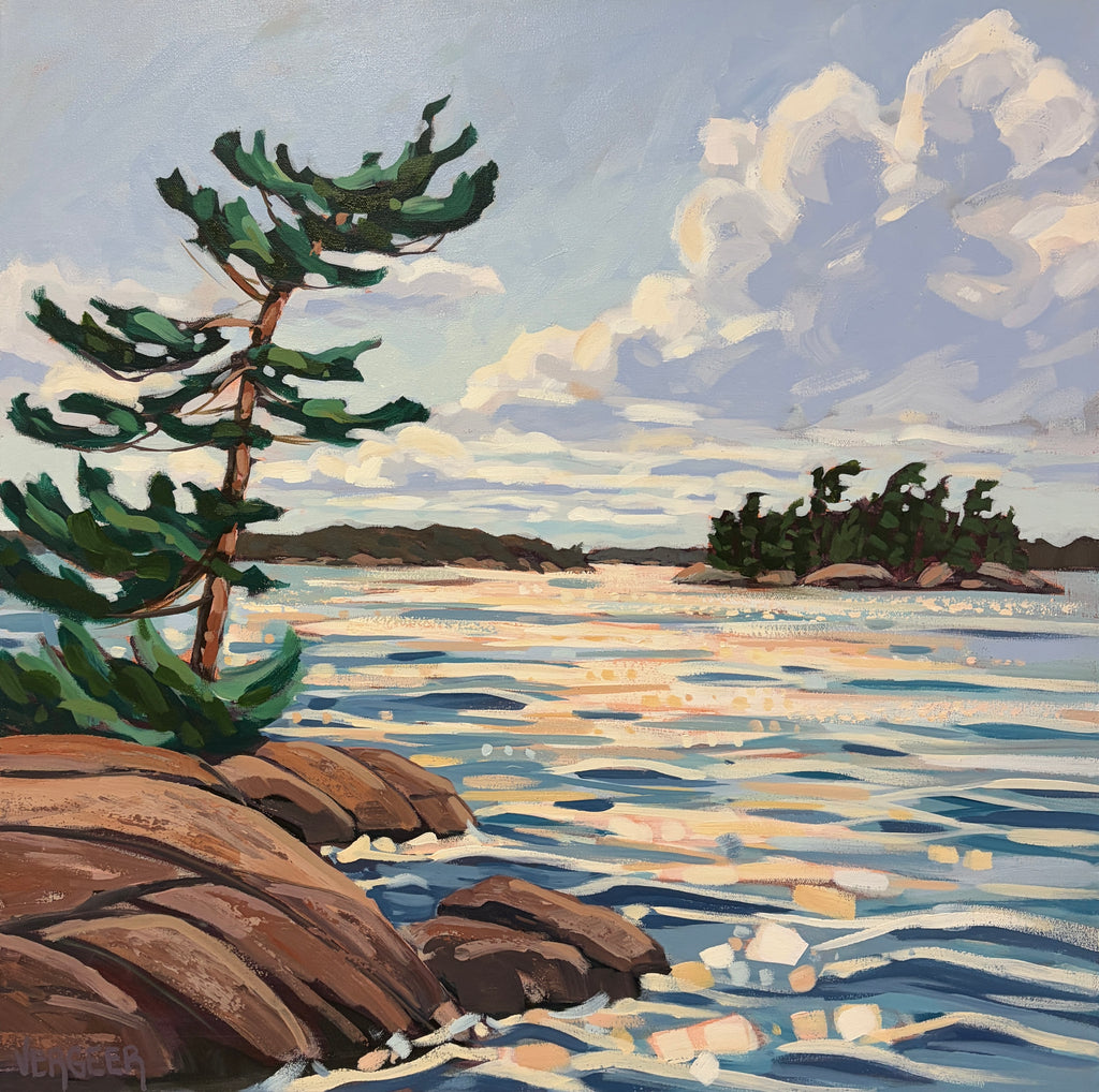 Ojibway Island Windswept Series - 24x24