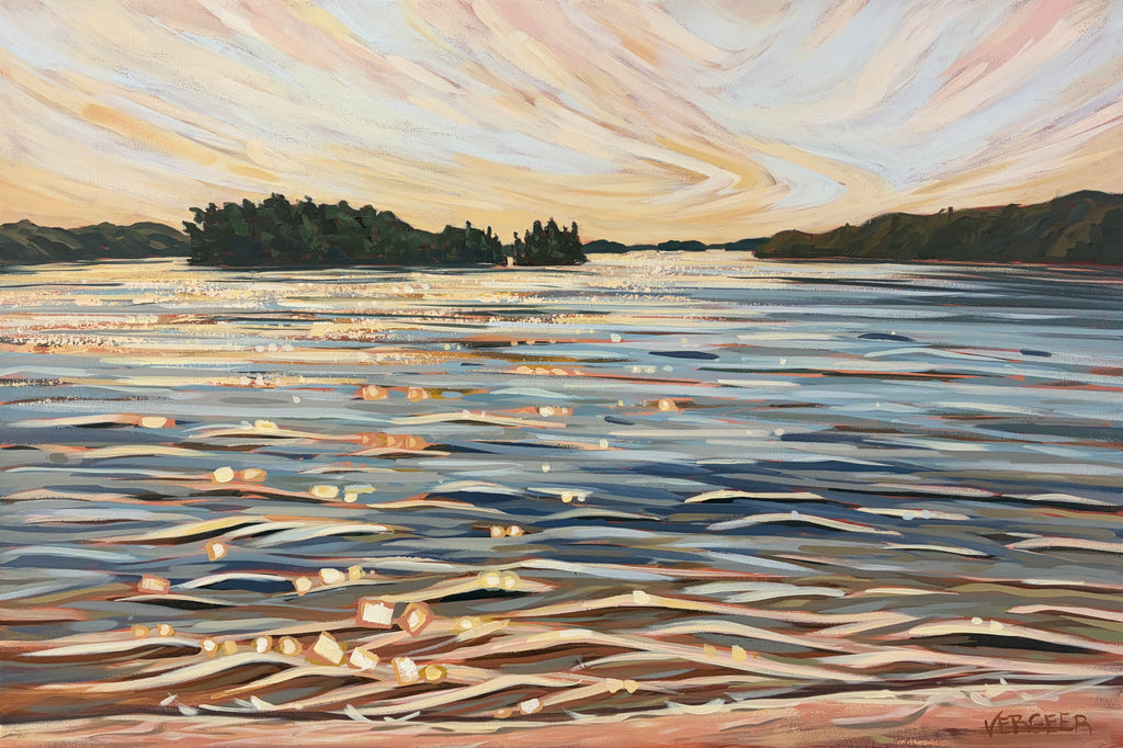 Lake Joseph Near Birch Island 2 - 24x36