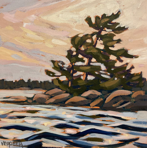 Painting with Jessica: Wall Island Windswept, Saturday August 24, 9:30am-12pm
