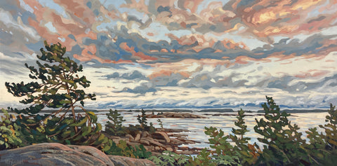 Wah Wah Taysee Sunset - 30x60