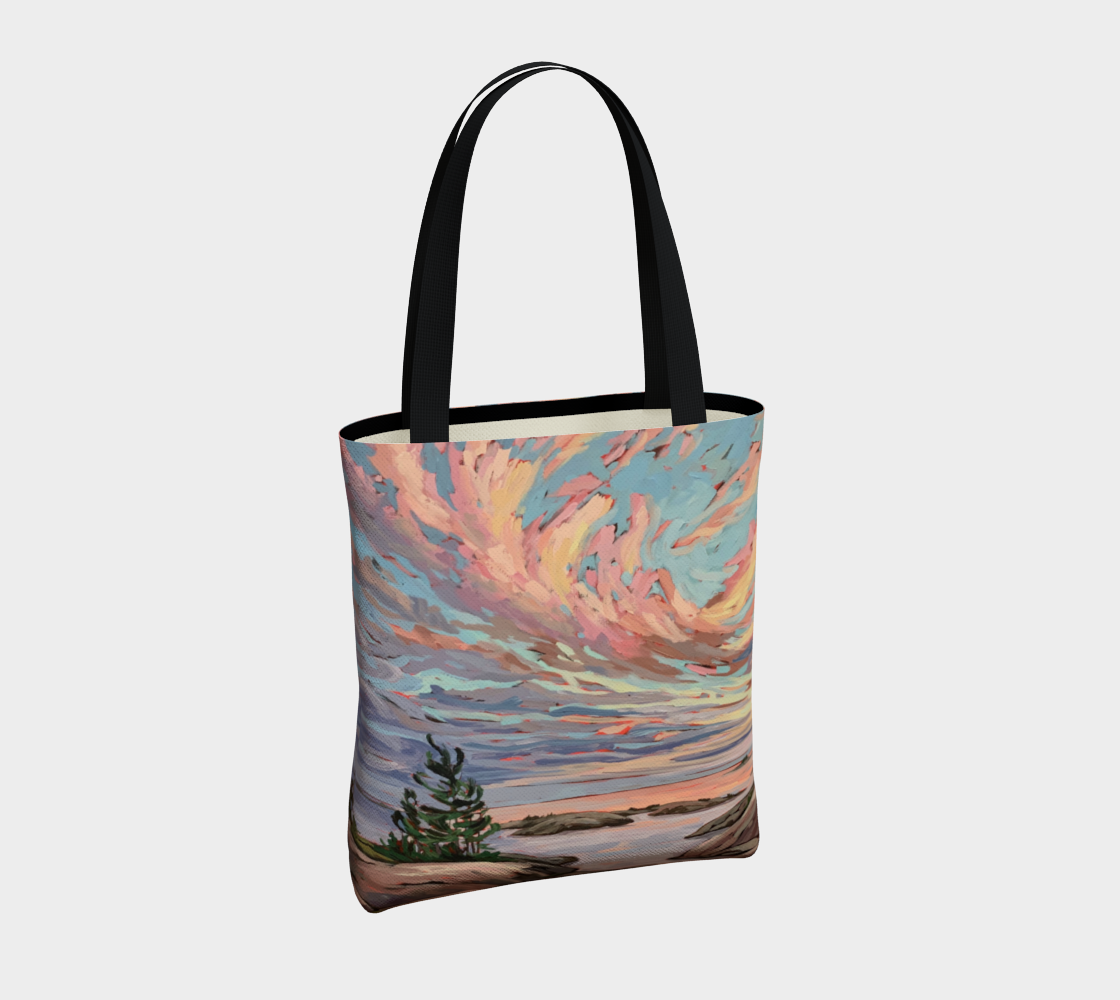 【SCENERITY】Luster tote bag Estee Lauder Comic Pop Art Tote Bag Cartoon Reusable