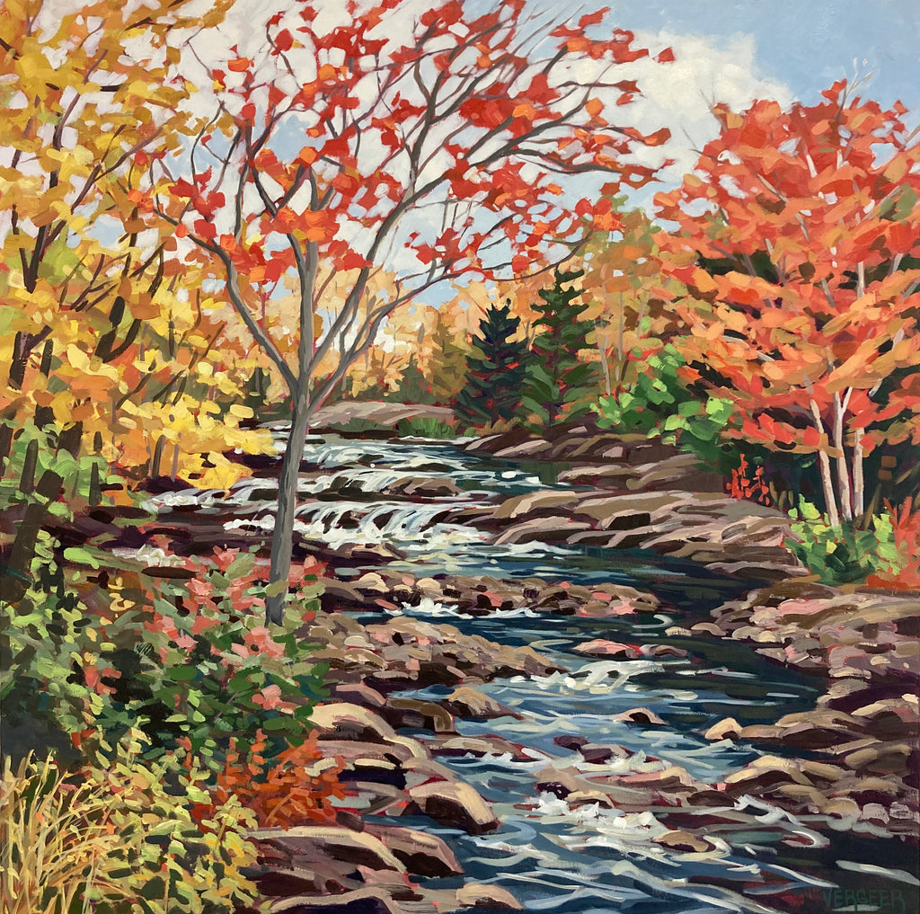 Rosseau Falls 2 - 36x36