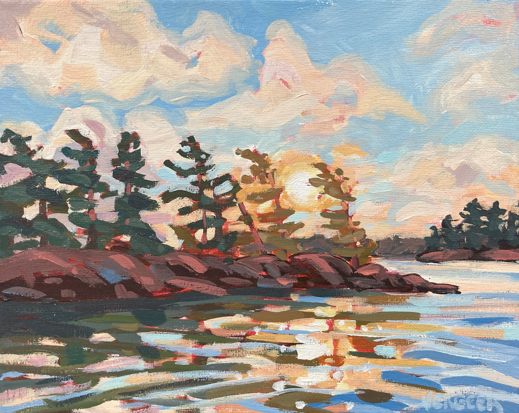 Flossie Island Sunrise - 8x10