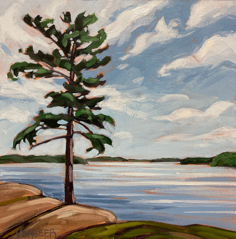 Painting with Jessica: Lake Rosseau Windswept, Saturday June 15, 9:30am-12pm