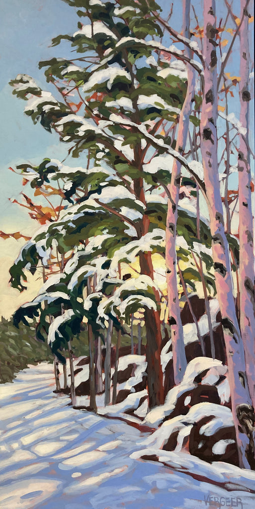 Winter Woods 1 - 48x24