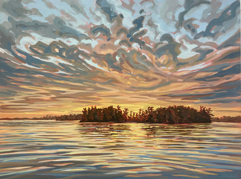 Mazengah Island Lake Rosseau 2 - 30x40