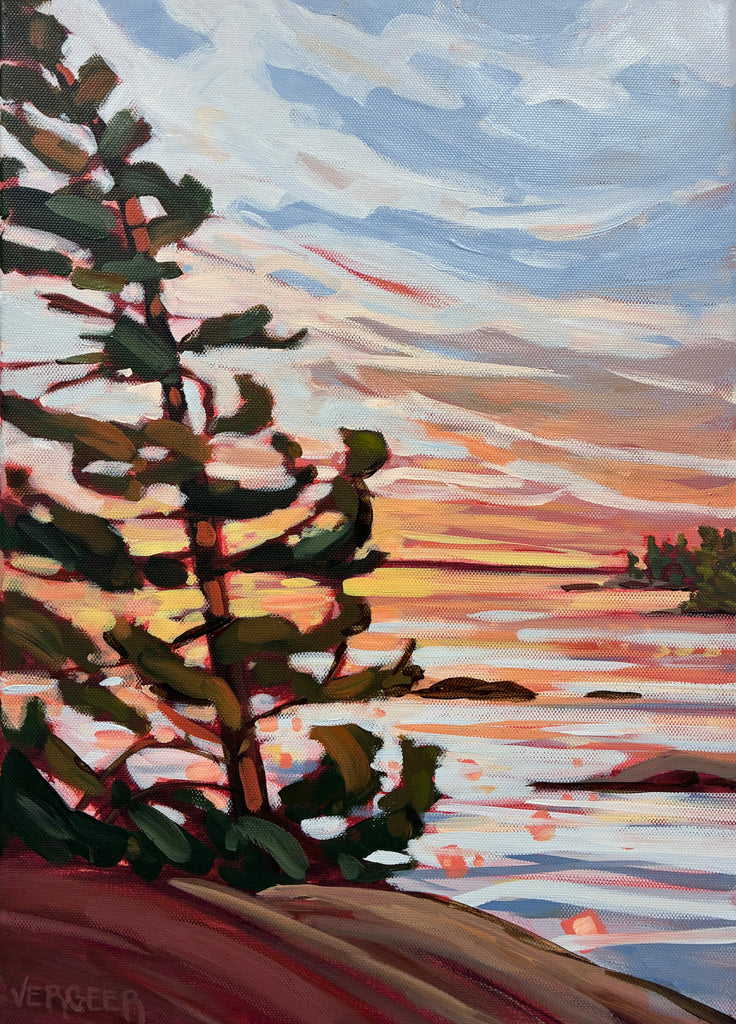 Painting with Jessica: Sunset Near Rocko Island, Saturday October 10th, 9:30am-12pm