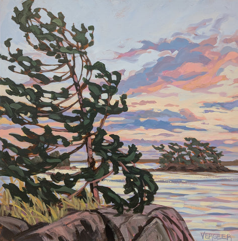 Granite Island Windswept 12 - 20x20