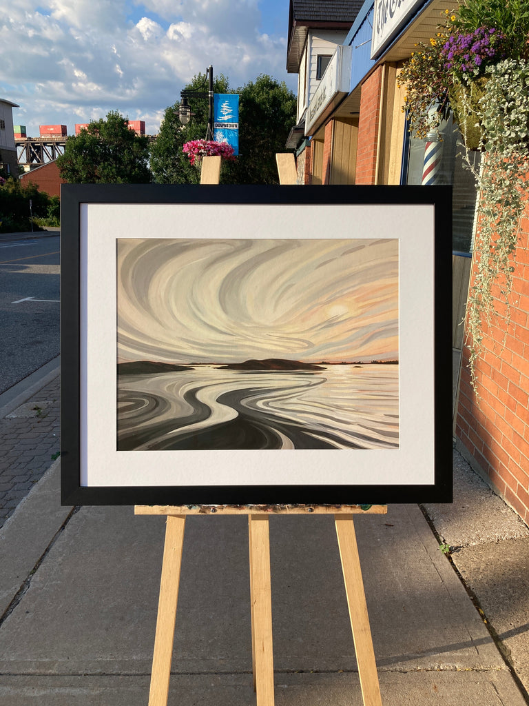 French River Provincial Park Islands Framed Fine Art Print (Pickup Only)