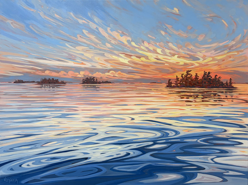 Near Bayview Island 12 - 36x48