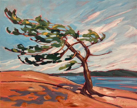 Painting with Jessica: Killbear Park Windswept, Saturday June 28, 9:30am-12pm